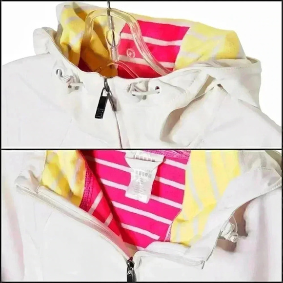 Firefly White Hooded Jacket XL – Light Layer for Snowbirds – NWT -- Minor Marks - Picture 6 of 13